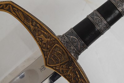 Lot 271 - Spanish made replica 'Robin of Locksley/Earl of Huntington' sword