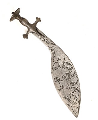 Lot 178 - Indian-style kukri bladed knife