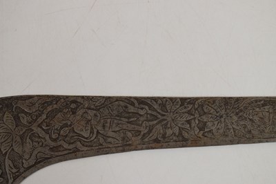 Lot 179 - Indian all-metal sword kora/kharga