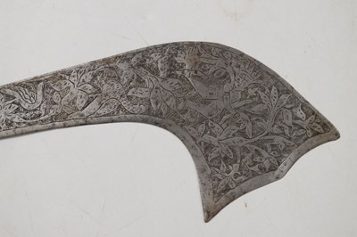 Lot 179 - Indian all-metal sword kora/kharga