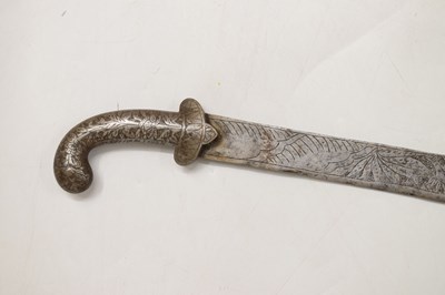 Lot 179 - Indian all-metal sword kora/kharga