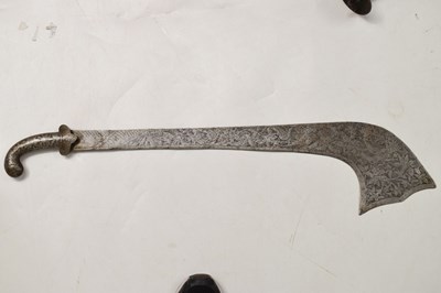 Lot 179 - Indian all-metal sword kora/kharga