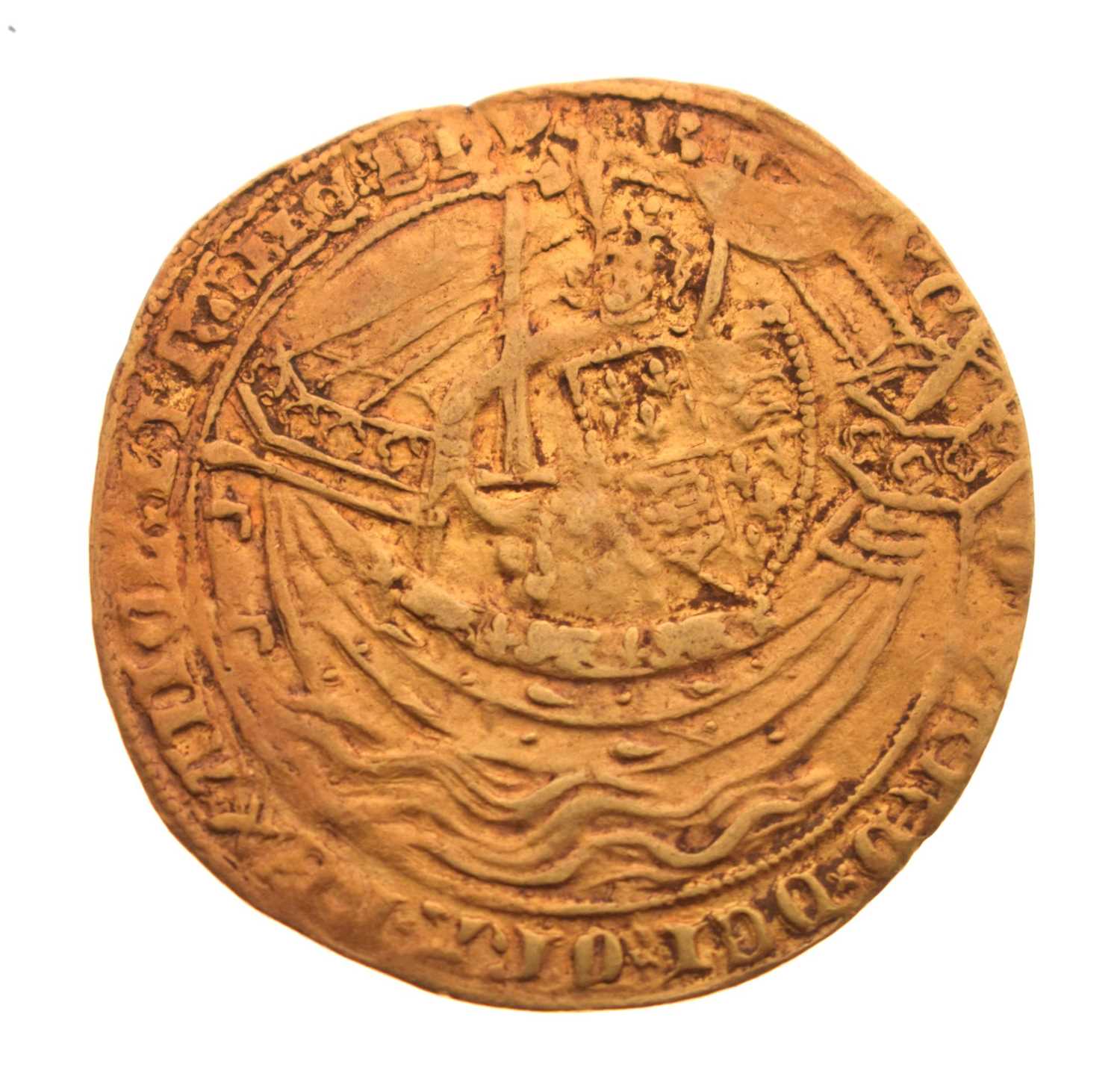 Lot 99 - Edward III (1327-77), fourth coinage, pre-treaty period, 1351-61, gold noble