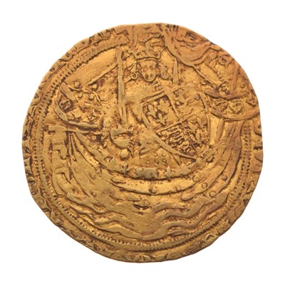 Lot 100 - Edward III (1327-77), fourth coinage, pre-treaty period, 1351-61, gold noble