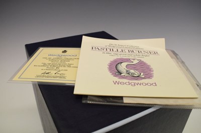 Lot 316 - St James collection for Wedgwood limited edition pastille burner, 94/100