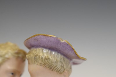 Lot 436 - Meissen porcelain figural group