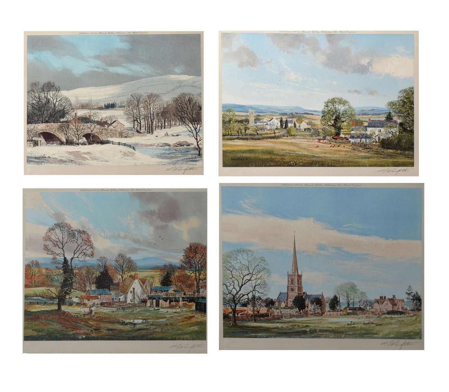 Lot 434 - Michael Barnfather (b. 1934) - Set of four