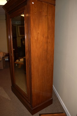 Lot 477 - Late Victorian walnut wardrobe, Maple & Co, London