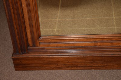 Lot 477 - Late Victorian walnut wardrobe, Maple & Co, London