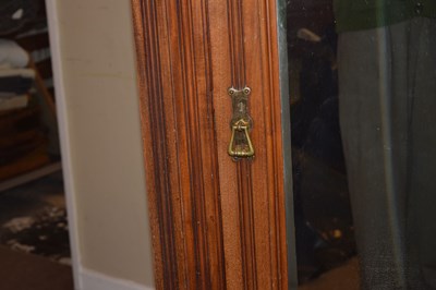 Lot 477 - Late Victorian walnut wardrobe, Maple & Co, London