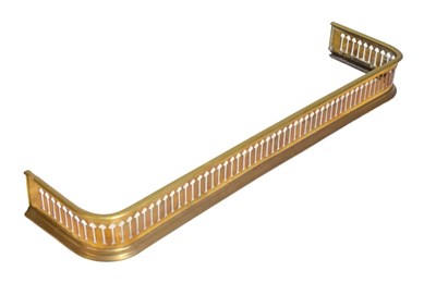 Lot 592 - Brass fender