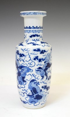 Lot 232 - Chinese blue and white porcelain vase