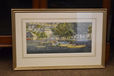 Lot 448 - Donald Greig (1916 - 2009) - Watercolour - 'The Head of the Estuary, Kingsbridge'