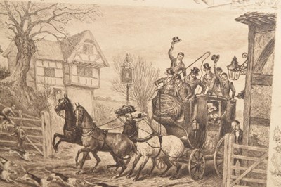 Lot 407 - Frank Paton (1856-1909) - Etching - 'The Good Old Days'