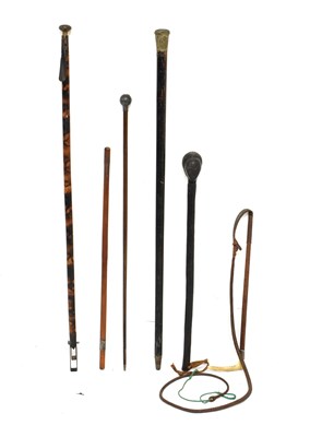 Lot 204 - Collection of vintage sticks