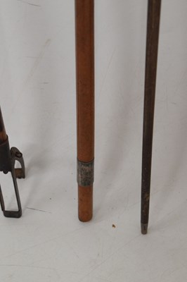 Lot 204 - Collection of vintage sticks