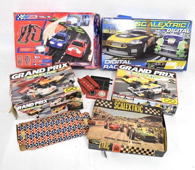 Lot 255 - Large quantity of Scalextric and other slot car racing sets