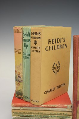 Lot 384 - Collection of children's books, 'English Struwwelpeter', Alison Uttley books, 'Heidi' books, etc