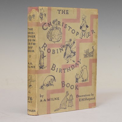 Lot 358 - Milne, A. A. - 'The Christopher Robin Birthday Book' - First edition with dust wrapper 1930