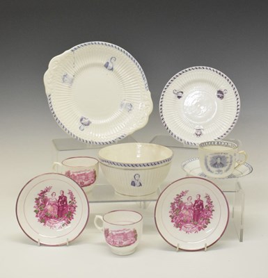 Lot 151 - Quantity of Victorian Royal Commemorative teawares