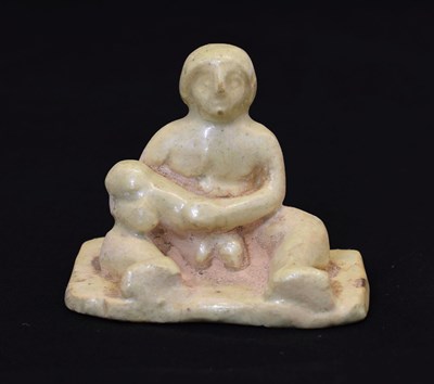 Lot 216 - Antiquities - Mediterranean pottery mother and child