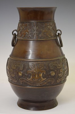 Lot 467 - Chinese bronze Archaistic style vase