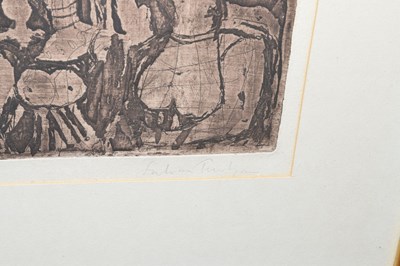 Lot Julian Trevelyan (1910-1988) - Limited edition etching - ‘Carnival’ (from the 'Malta Suite', 1959)