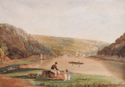 Lot 317 - Attributed to Samuel Jackson, (1794-1869)- Watercolour - The Avon