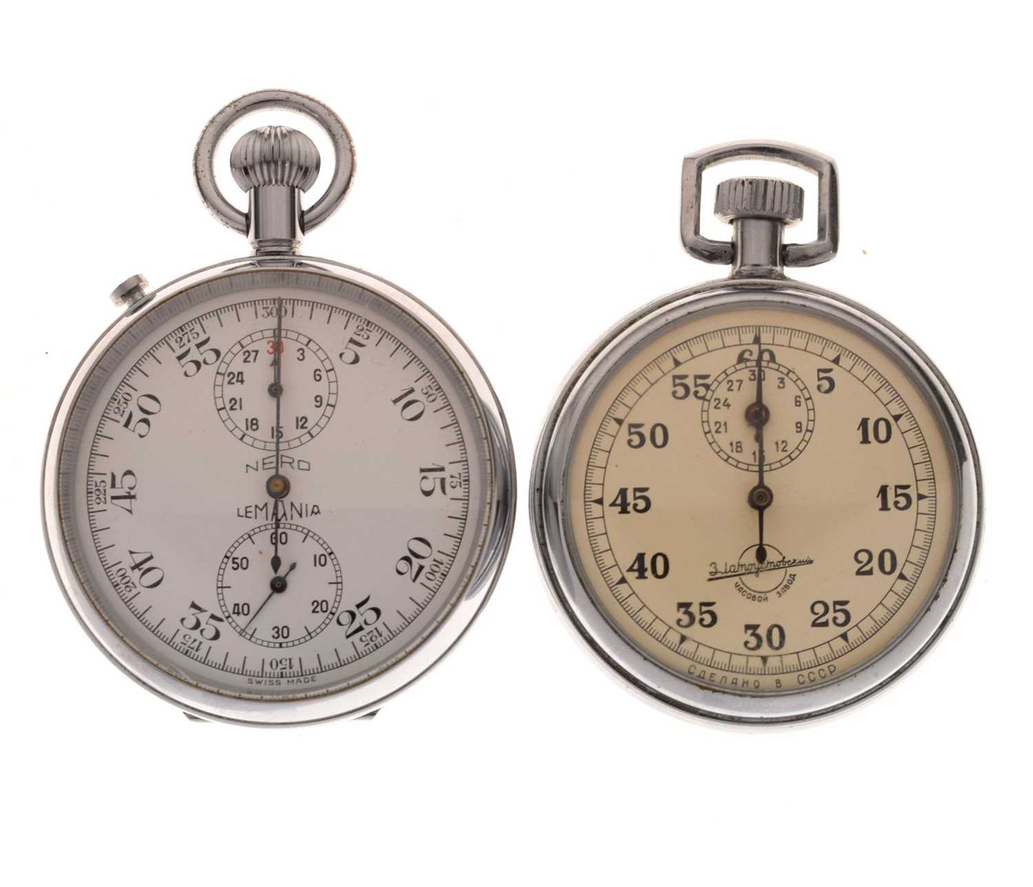 Lot 151 - Soviet Zlatoust vintage stopwatch and