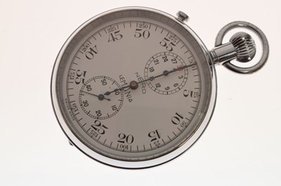 Lot 151 - Soviet Zlatoust vintage stopwatch and Lemania Nero stopwatch