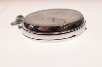 Lot 151 - Soviet Zlatoust vintage stopwatch and Lemania Nero stopwatch