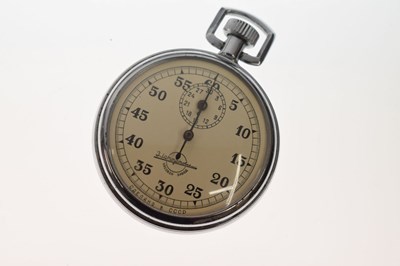 Lot 151 - Soviet Zlatoust vintage stopwatch and Lemania Nero stopwatch