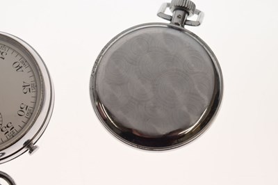 Lot 151 - Soviet Zlatoust vintage stopwatch and Lemania Nero stopwatch