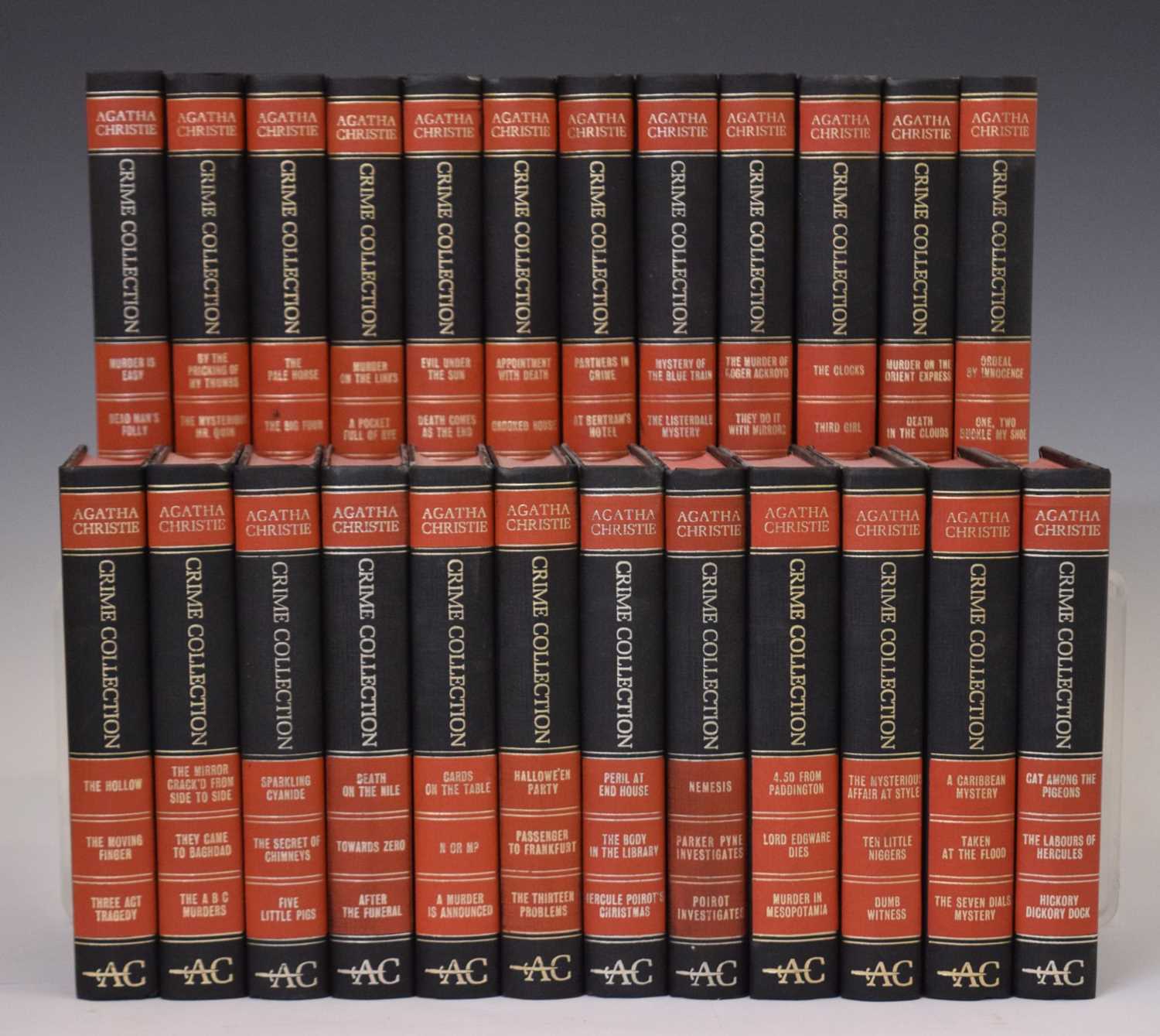 Lot 504 - 'Agatha Christie Crime Collection' - Hamlyn, complete set