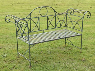 Lot 730 - Modern garden bench