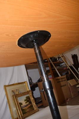 Lot 388 - Modernist light oak and inlaid dining table