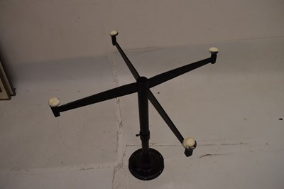 Lot 388 - Modernist light oak and inlaid dining table