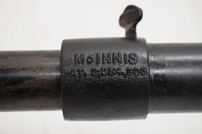 Lot 388 - Modernist light oak and inlaid dining table