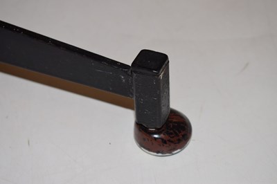 Lot 388 - Modernist light oak and inlaid dining table