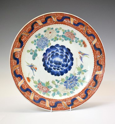 Lot 442 - Japanese Imari porcelain charger