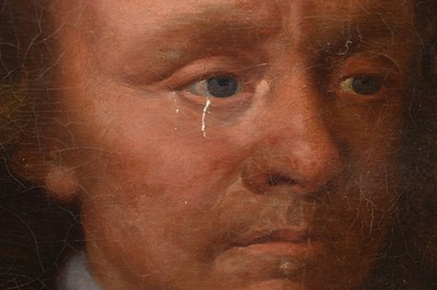 Lot 396 - After Samuel Cooper (1609–1672) - Oil on canvas - Portrait of Oliver Cromwell