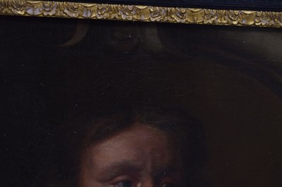 Lot 396 - After Samuel Cooper (1609–1672) - Oil on canvas - Portrait of Oliver Cromwell