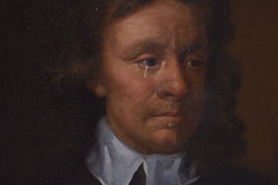 Lot 396 - After Samuel Cooper (1609–1672) - Oil on canvas - Portrait of Oliver Cromwell