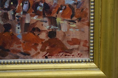 Lot 643 - Lincoln Rowe (20th century) - Oil on canvas - Mess Dinner