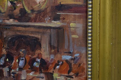 Lot 643 - Lincoln Rowe (20th century) - Oil on canvas - Mess Dinner