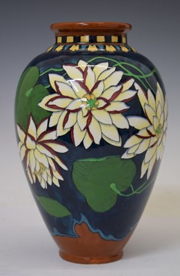 Lot 409 - Foley Intarsio vase, shape 3022