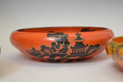 Lot 417 - Frederick Rhead - Three Bursley ware bowls
