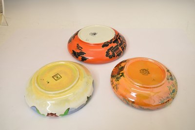 Lot 417 - Frederick Rhead - Three Bursley ware bowls