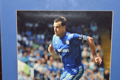 Lot 291 - Signed John Terry and Gianfranco Zola, Chelsea FC photographs