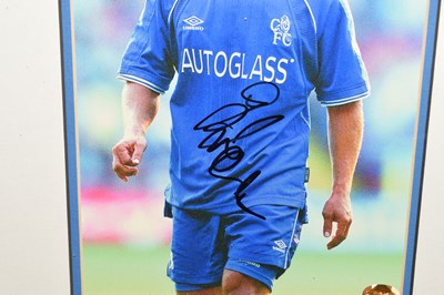 Lot 291 - Signed John Terry and Gianfranco Zola, Chelsea FC photographs